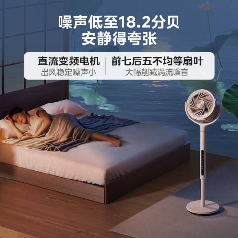 美的 电风扇空气循环扇 GDH24RS