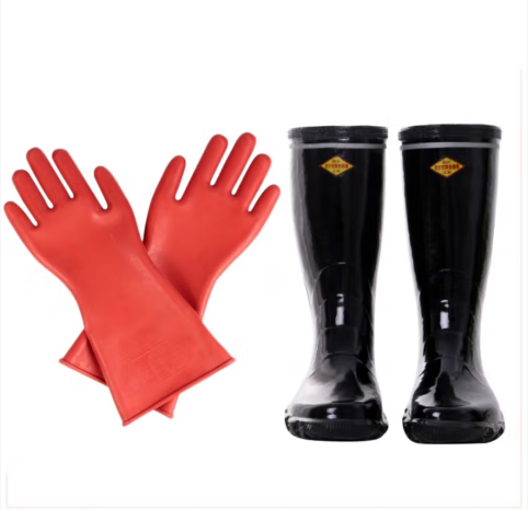 绝缘手套绝缘靴 套装