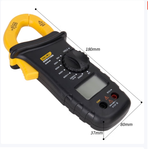 得力 钳形万用表1999位  DL8440