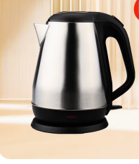 得力 0764 电热水壶  1.8L 