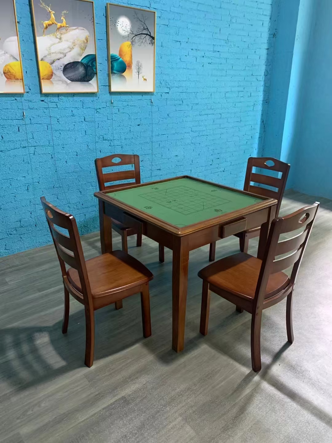 桌子 尺寸96X96，X75高